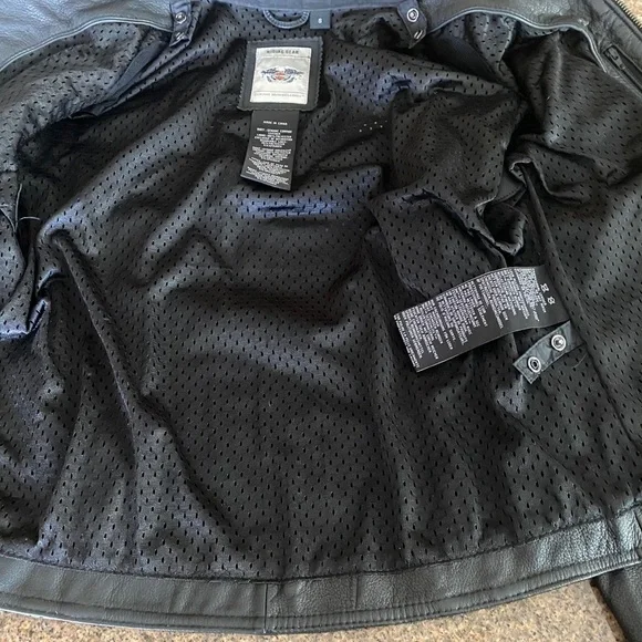 Harley Davidson Miss Enthusiast Leather Jacket EUC​​​​​​​​ - Picture 7 of 9
